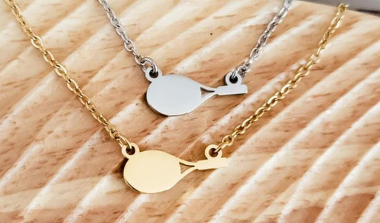 Tennis Racket Necklace