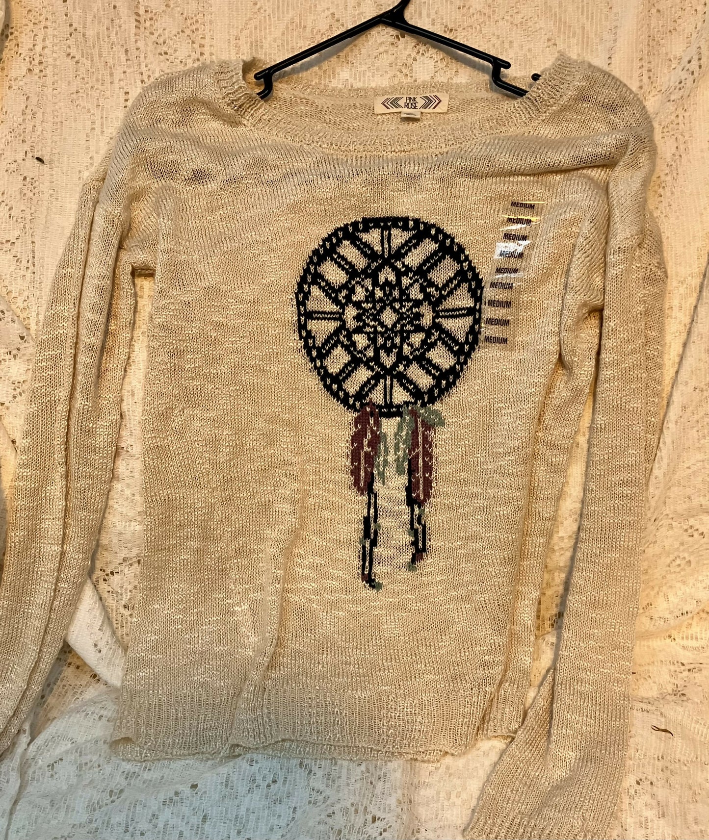 Dreamcatcher sweater Med #2179