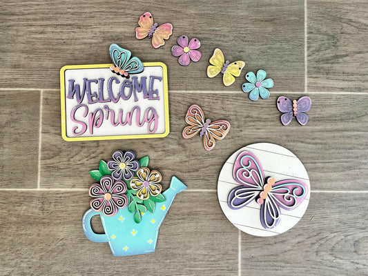 spring butterfly qe. tt flat