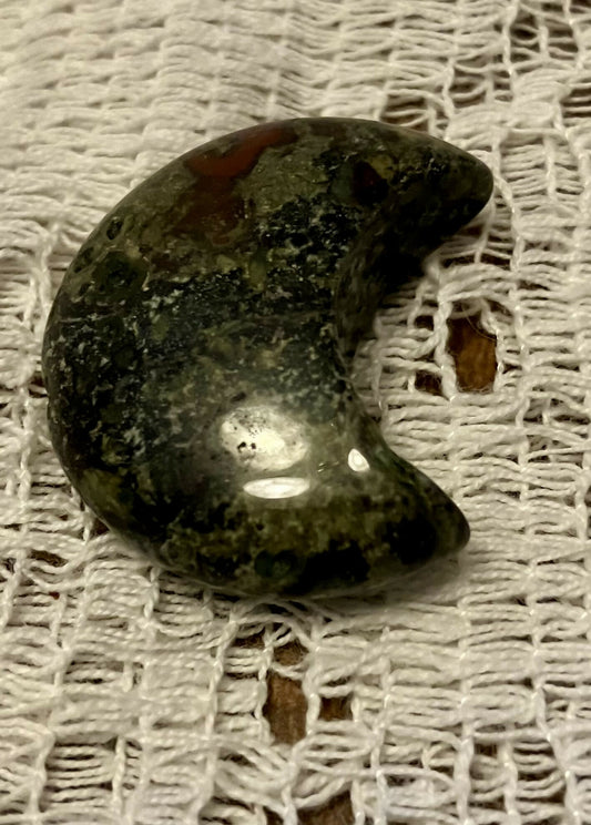 Dragon blood jasper moon #2845