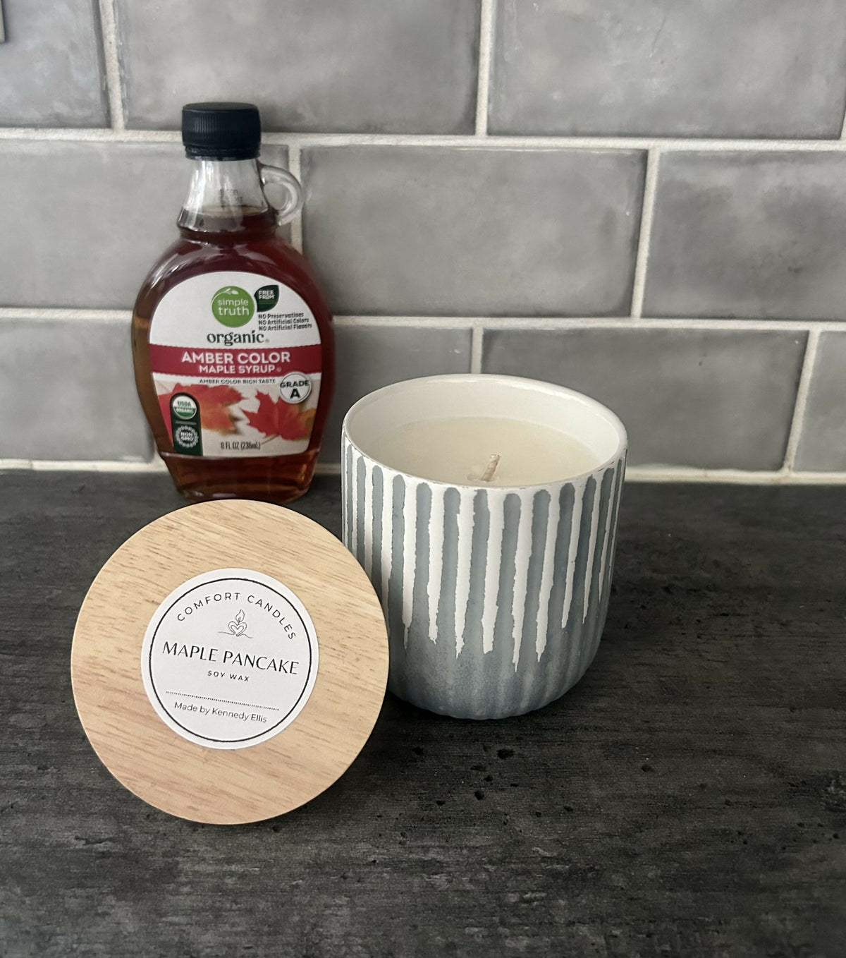 Maple Pancake Candle