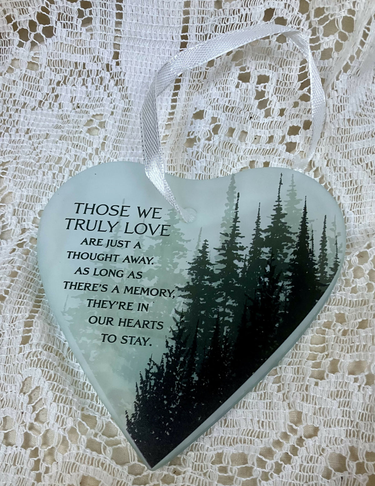 #3363 Heart ornament those we truly