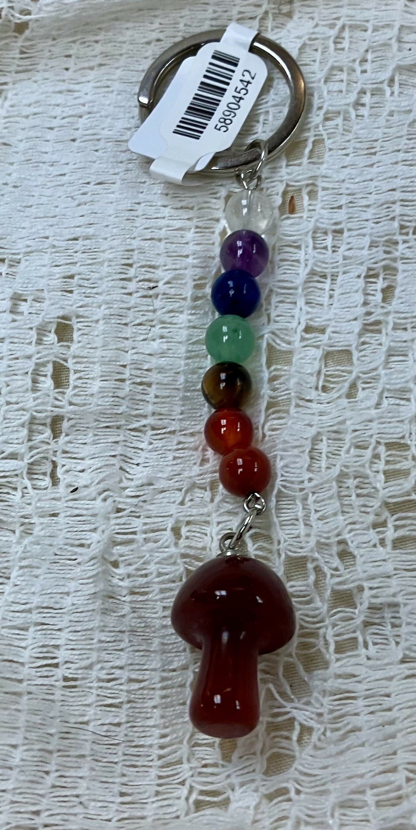 #56 Mushroom keychain