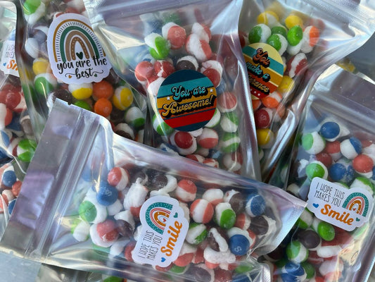 Happy pack freeze dried candy