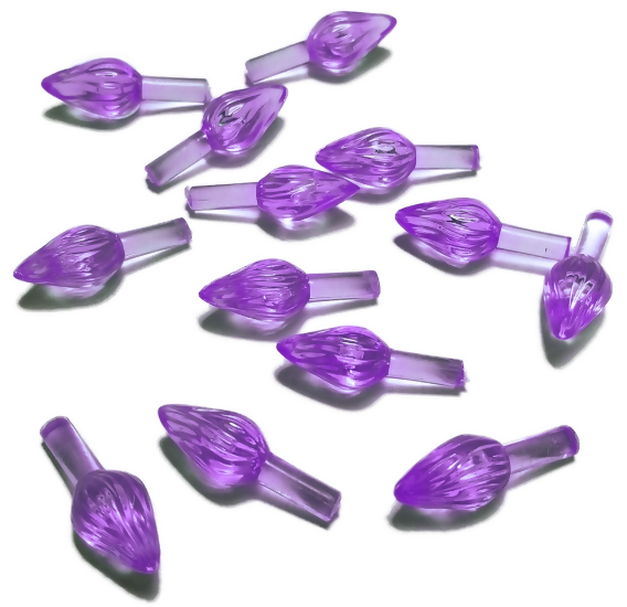 purple pin lights