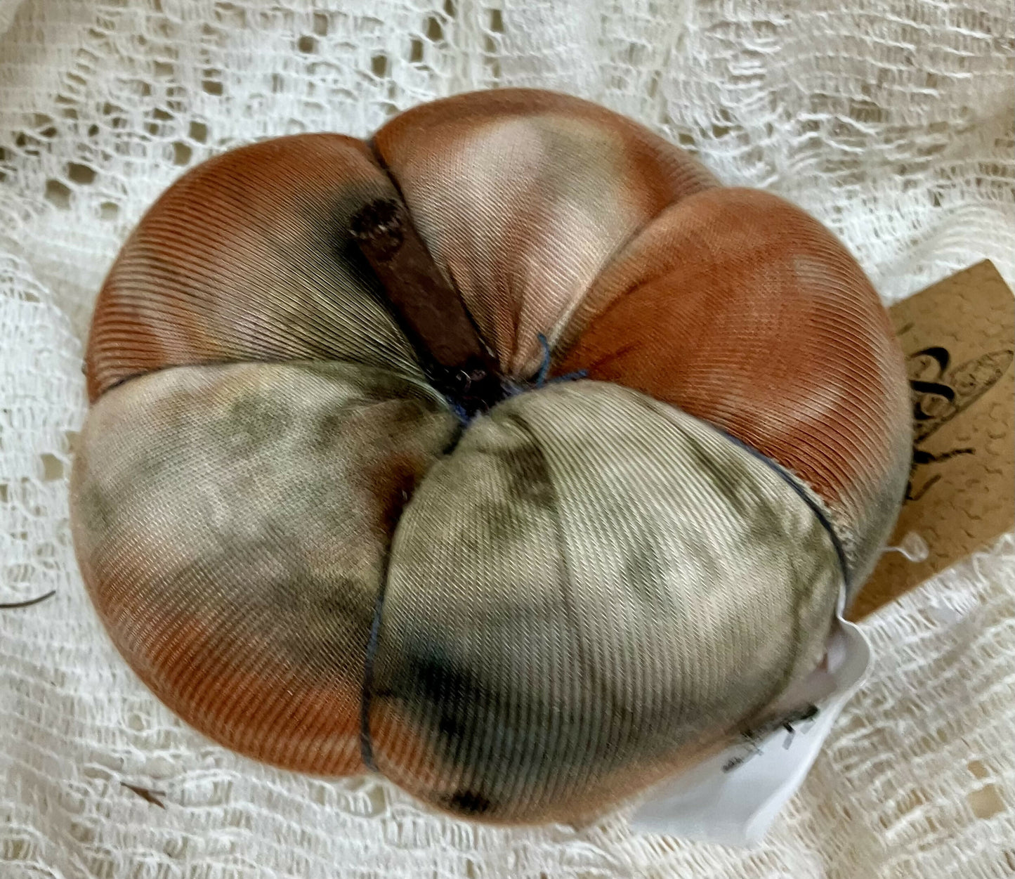 #328 H & M small tie dye pumpkin