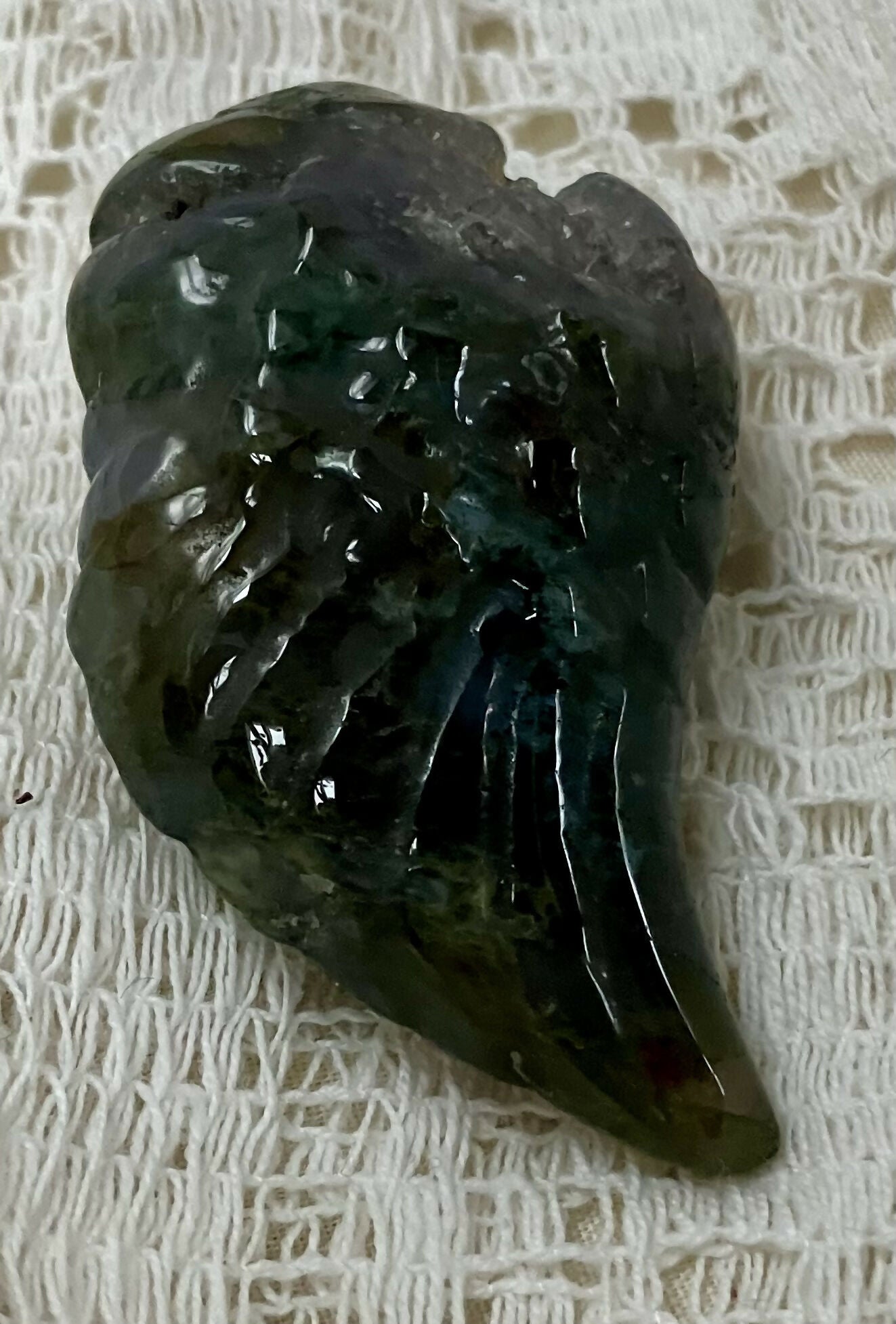 #3141 Crystal wing moss agate