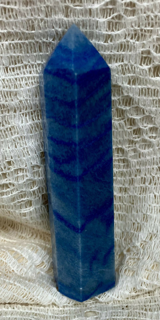 #2219 4" blue aventurine tower 100 gr